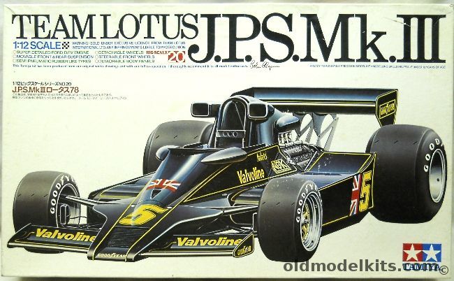 Tamiya 1/12 JPS MkIII Team Lotus, 1222 plastic model kit
